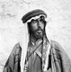 Palestine: A Bedouin man of the Al Naqab (Negev) region in southern Palestine c. 1910