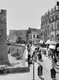 Palestine: Street scene inside Jerusalem's Jaffa Gate looking west, c. 1910